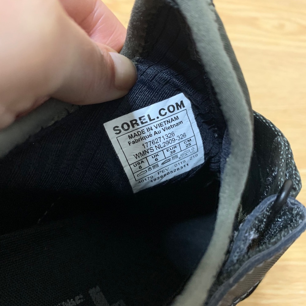 SOLD - Sorel Kinetic High Top Sneaker, 8 - Picture 10 of 10